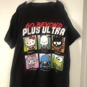 My Hero Academia Sanrio Adult Tshirt - size Small